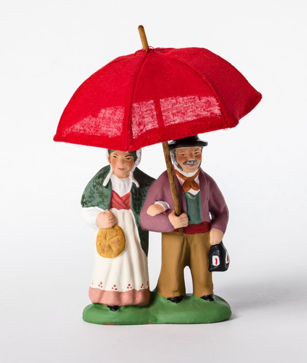 Le couple au parapluie
