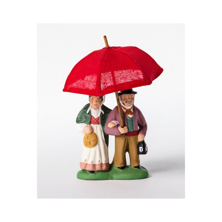 Le couple au parapluie