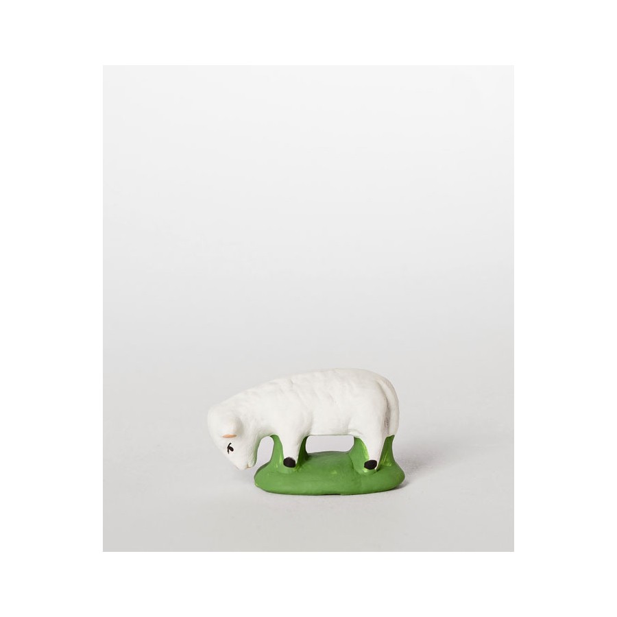 Santon le mouton broutant