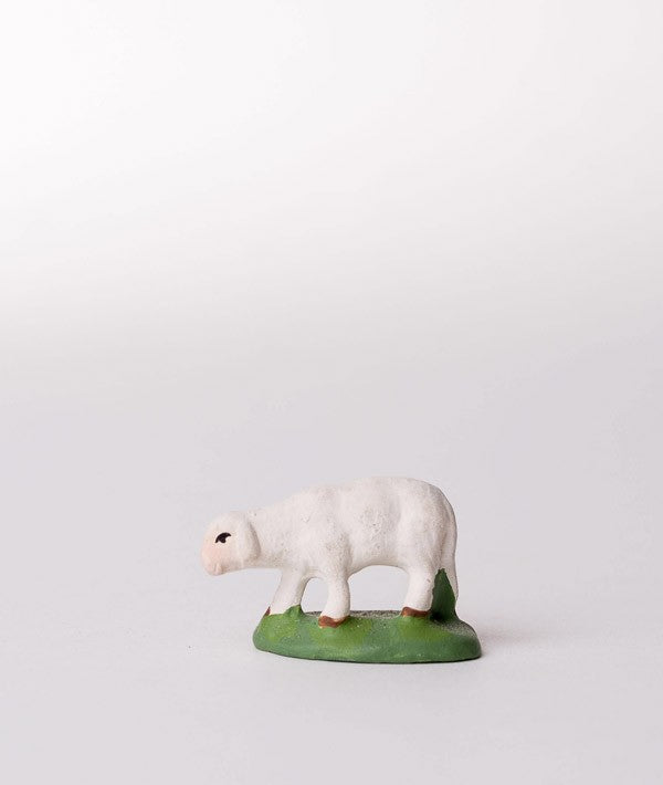Santon le mouton broutant