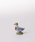 Santon le canard debout gris