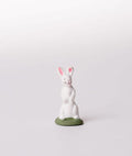 Santon le lapin debout blanc