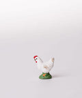 Santon la poule blanche