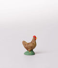 Santon la poule rousse