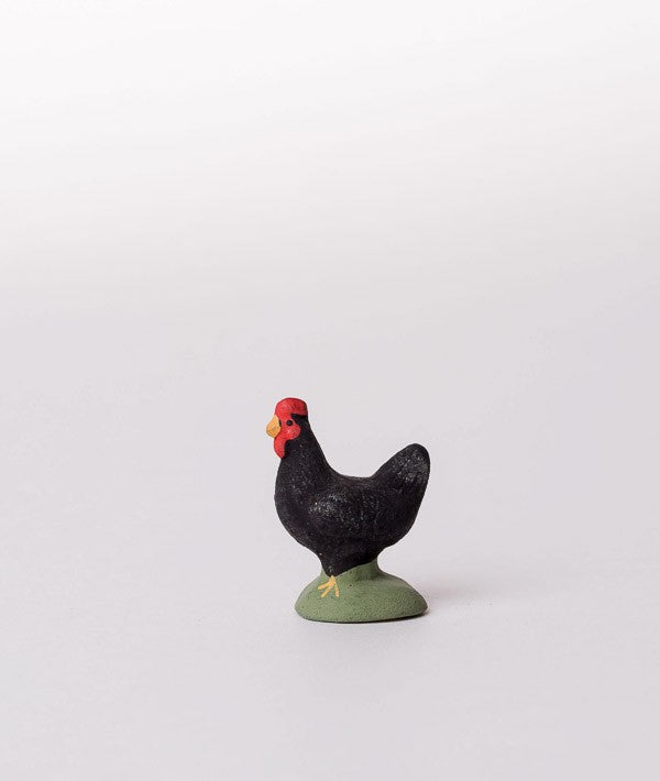 Santon la poule noire