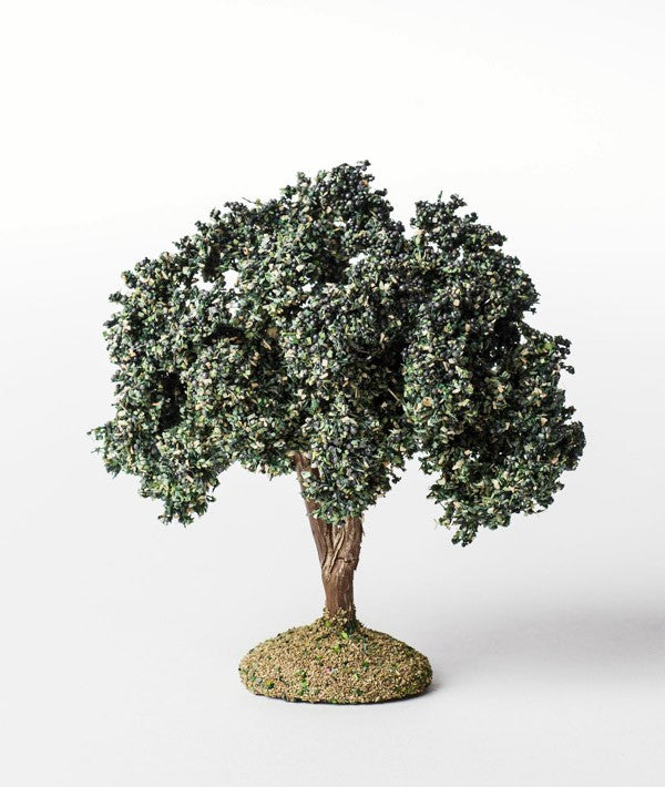 Arbre floqué olivier