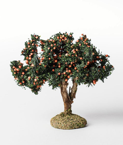 Arbre floqué oranger