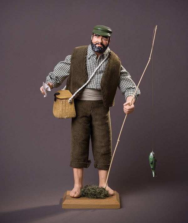 Santon le Pêcheur à la ligne