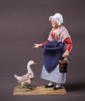 Santon la gardienne d'oie
