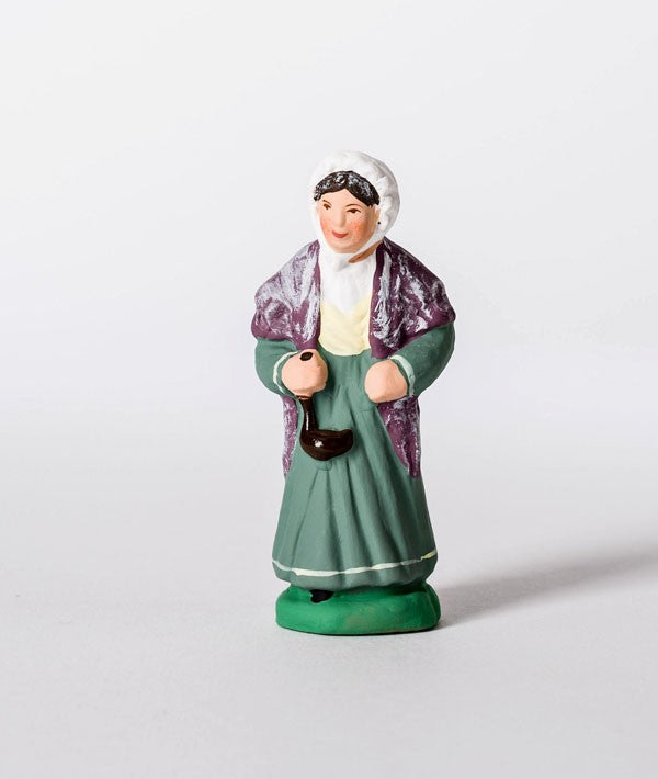 Santon la femme au calen