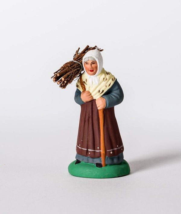 Santon la femme au fagot