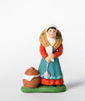 Santon la femme aux limaçons