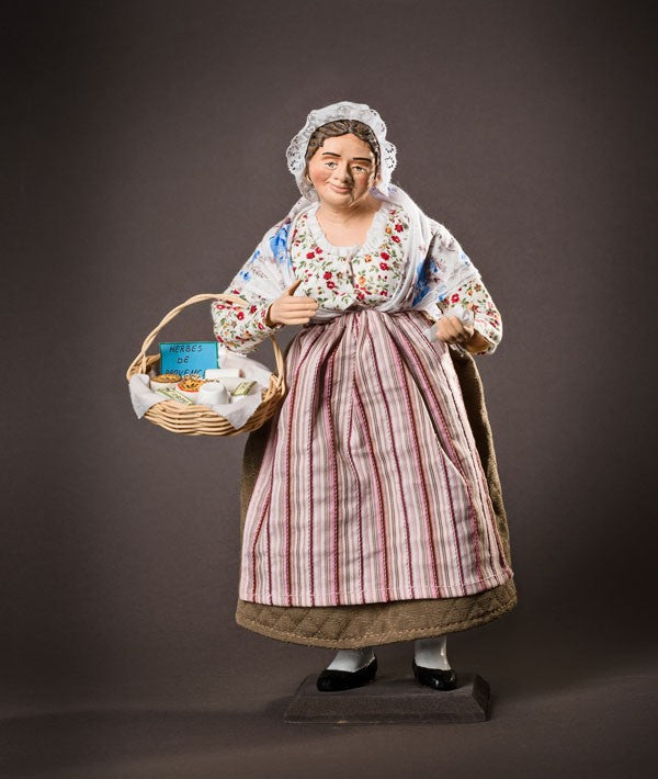 Santon la Femme aux fromages