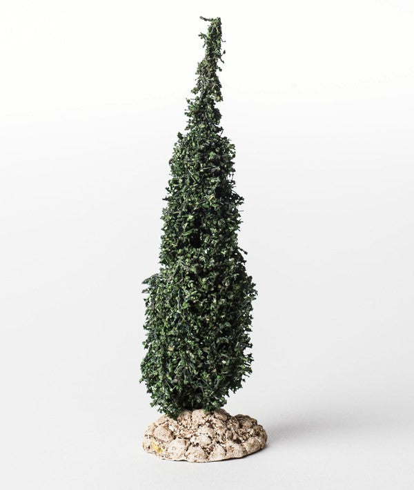 Arbre floqué cyprès