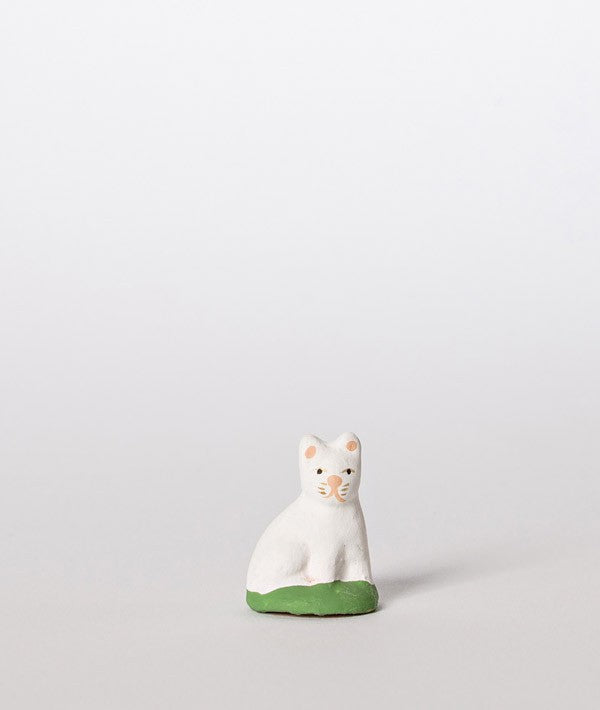 Santon le chat blanc