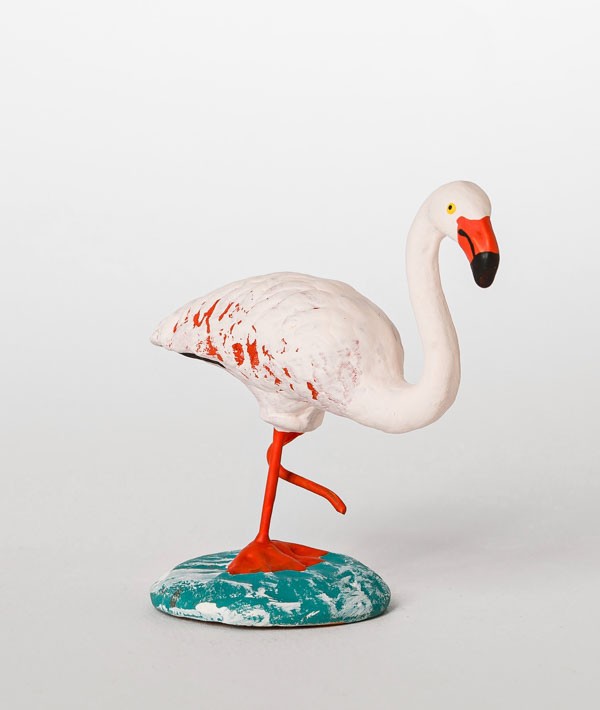 Santon le flamand rose clair