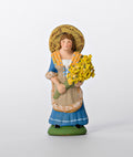 Santon La Femme aux Mimosa