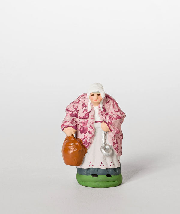 Santon Femme aux Limaçon